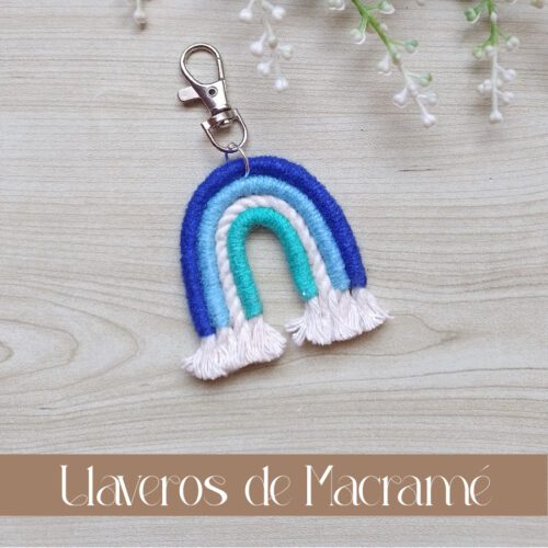 Llaveros Macramé